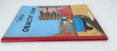 null Tintin - Objectif Lune : Original French edition (B8, 1953). Superb album very...