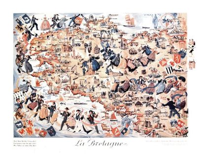 GUILLAUME E La Bretagne - Folklore et Provinces de France - Efpé Chambéry. Il a été...