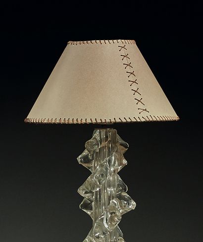null Foot of lamp in blown glass of Murano
H. 38 cm