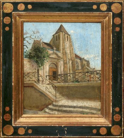 Elisée MACLET (1881-1962) Eglise de Saint Germain de Charonne
Huile sur toile signée...