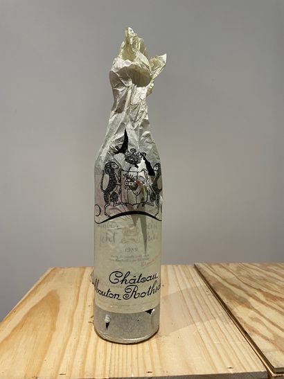 1 bouteille CHATEAU MOUTON ROTSCHILD 1989....