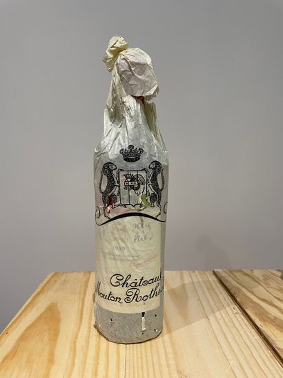 1 bouteilleCHATEAU MOUTON ROTSCHILD 1989....