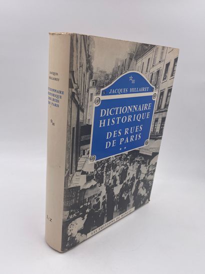 null 3 Volumes: 

- "DICTIONNAIRE HISTORIQUE DES RUES DE PARIS, TOME I : A-K", Jacques...