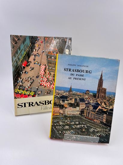 null 2 Volumes : 

- Strasbourg, Ville de Rencontres", Germain Muller, Éditions des...