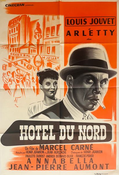 null HOTEL DU NORD

Marcel Carné. 1938.

80x120 cm. Affiche française. Non signée....
