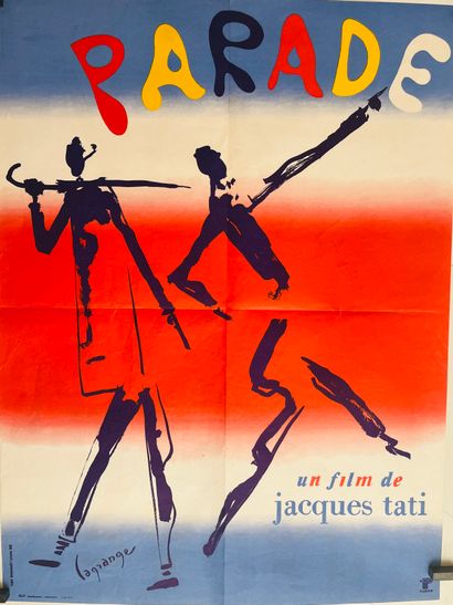 PARADE

Jacques Tati. 1974. 

60x80 cm. Affiche...