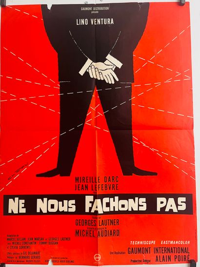 null NE NOUS FACHONS PAS



Georges Lautner. 1966. 



60x80 cm. Affiche française....