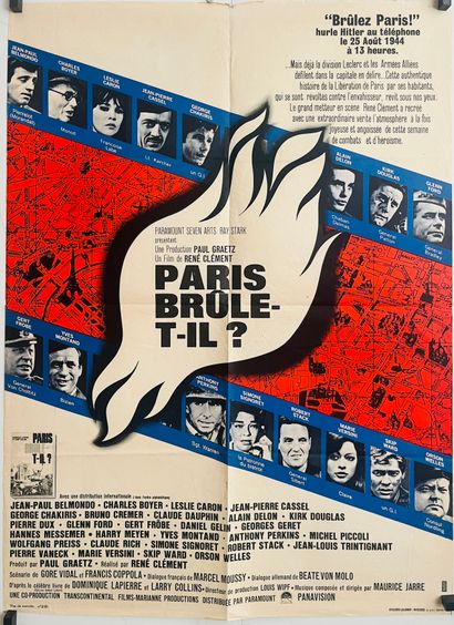 PARIS BRULE T-IL ?



René Clément. 1965....