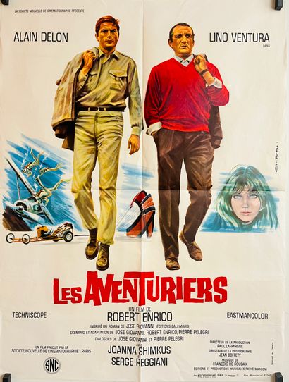 null LES AVENTURIERS



Robert Enrico. 1967. 



60x80 cm. Affiche française. . Charles...