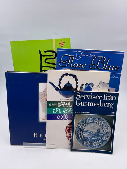 null 6 Volumes : 

- "FASCINATING FLOW BLUE WITH VALUES", Jeffrey B. Snyder, Ed....