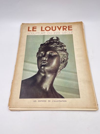 null 2 Volumes : 

- "LE LOUVRE SCULPTURE DU XVIII SIÈCLE", Ed. Les Éditions de l'Illustration

-...