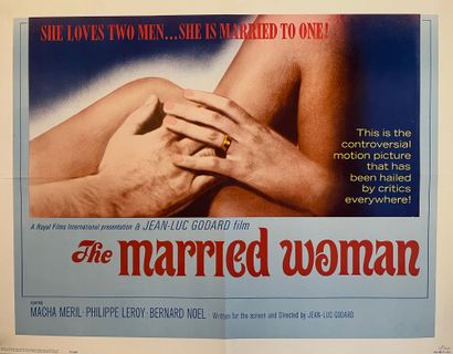 null THE MARRIED WOMAN/UNE FEMME MARIEE Jean-Luc Godard. 1964. 71x56 cm. American...