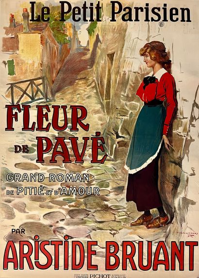 VACCARI Alfredo Le Petit Parisien. Fleur de Pavé. Grand roman de pitié et d'amour...