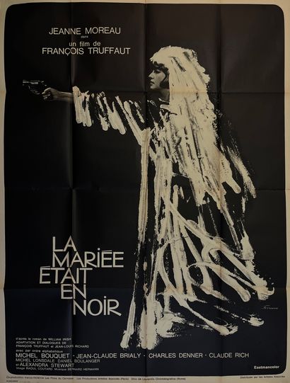 LA MARIEE ETAIT EN NOIR François Truffaut....