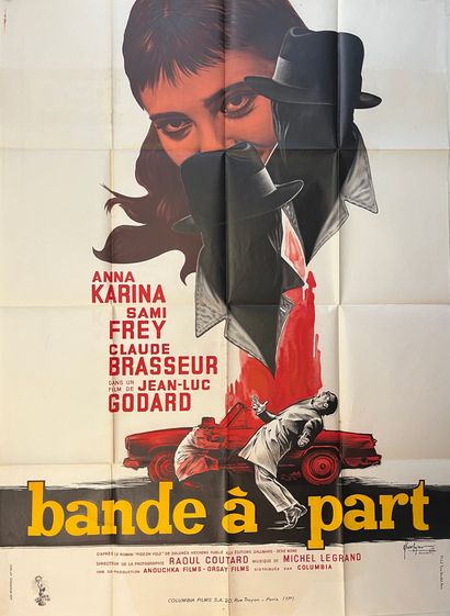 BANDE A PART Jean-Luc Godard. 1964. 120x160...