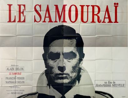 null LE SAMOURAI Jean-Pierre Melville. 1967. 320x240 cm (imprimée en 4 morceaux)....