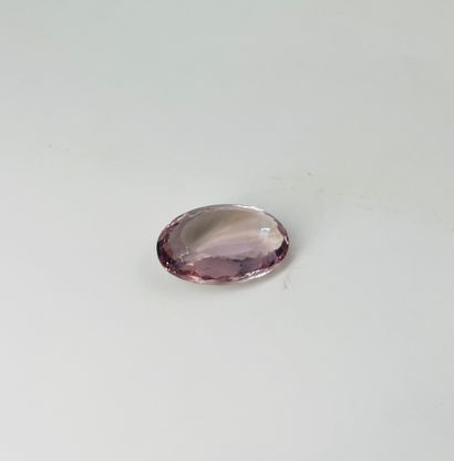 null Ametrine weighing 33.55 carats. With its ITLGR certificate.