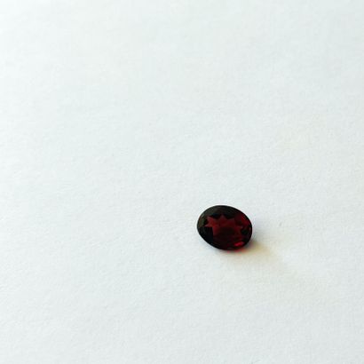 null Oval size almandine pyrope garnet weighing 2.31 cts - Probable provenance -...