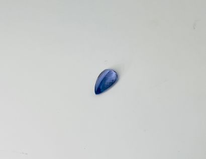 null Tanzanite pear cut weighing 3.68 cts Accompanied by a certificate AIG attesting...