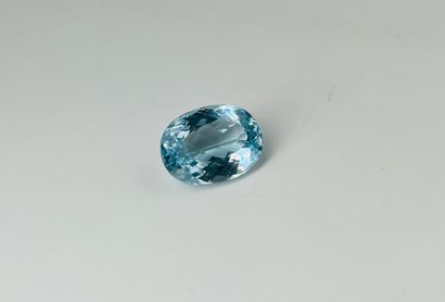null Oval topaz weighing 23.35 cts.