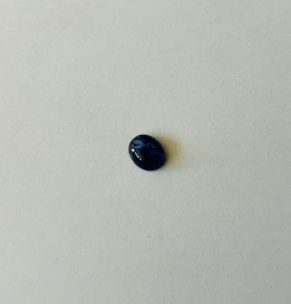 null Iolite taille cabochon pesant 2.78 cts - Provenance probable TANZANIE  Dimensions...