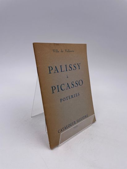 null 1 Volume : "Palissy à Picasso Poteries", Ville de Vallauris, Catalogue Illustré,...