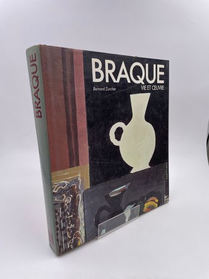 null 1 Volume : "Braque, Vie et Œuvre", Bernard Zurcher, Ed. Nathan, 1988, taches...
