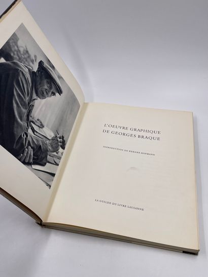 null 1 Volume : "L'Œuvre Graphique de Georges Braque", Introduction de Werner Hofmann,...