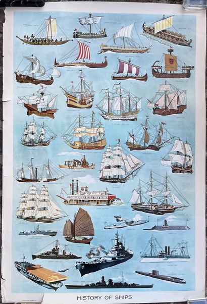 null Affiche History Of Ships