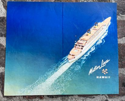 null Affiche Matson Lines Hawai