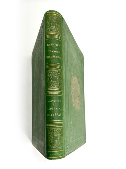 Jules Verne. Voyages and adventures of captain Hatteras.
Ill. by Riou. Paris, Bibliothèque...