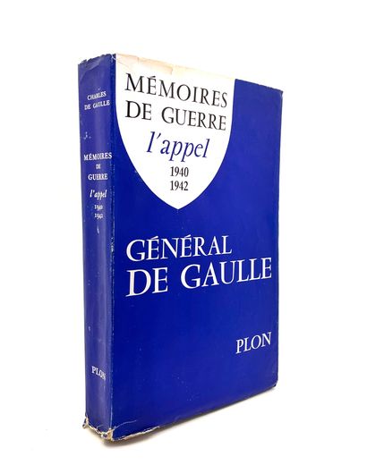 GAULLE Charles de Mémoires de guerre. L'appel 1940-1942. Plon Paris 1954. E.O. en...