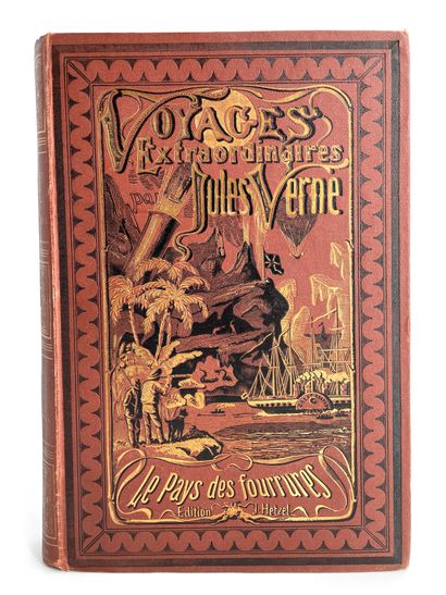 Jules Verne. Le pays des fourrures.
Ill. par Férat et de Beaurepaire. Paris, Bibliothèque...