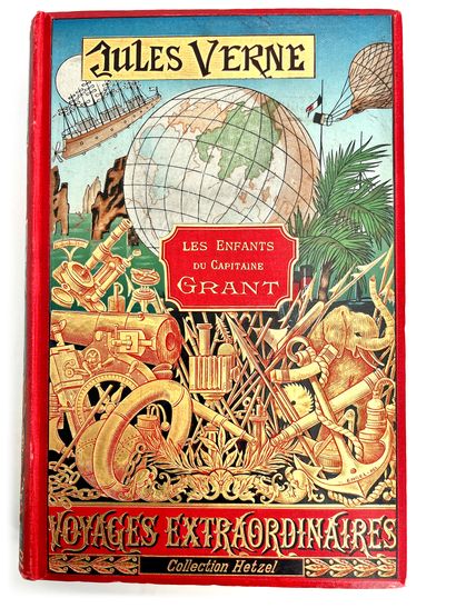 Jules Verne. # Captain Grant's Children. Journeys around the world.
Ill. by Riou....