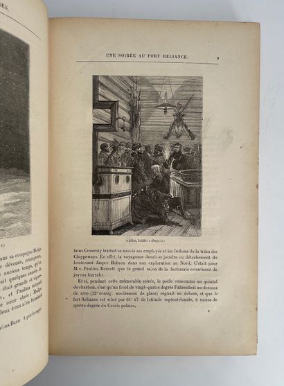 Jules Verne. Le pays des fourrures.
Ill. par Férat et de Beaurepaire. Paris, Bibliothèque...