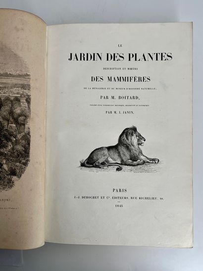 Boitard, Pierre ; Janin, Jules (introduction). # Le jardin des plantes. Description...