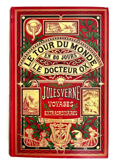 Jules Verne. # Le Tour du monde en 80 jours / Le docteur Ox / Maitre Zacharius /...