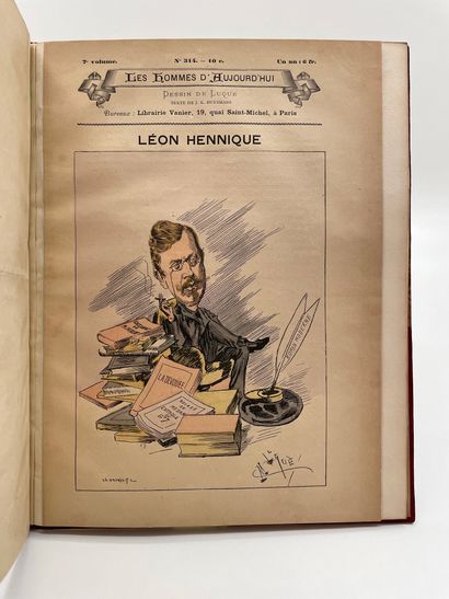 HUYSMANS Joris-Karl Léon Hennique. Manuscrit complet et signé de son important texte...