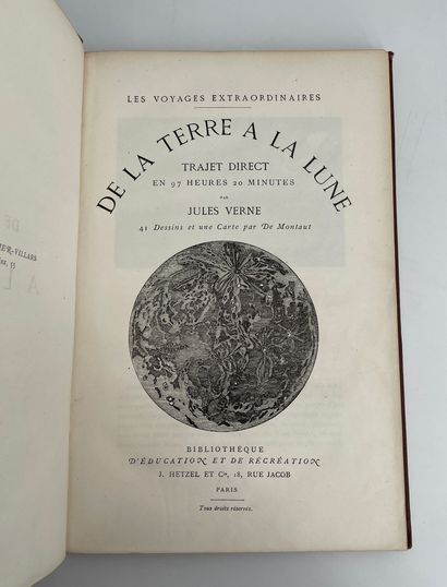 Jules Verne. From the Earth to the Moon. Direct route in 97 hours 20 minutes.
Ill....