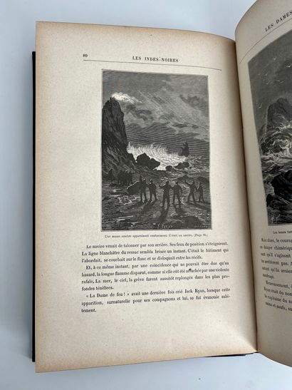 Jules Verne. The Black Indies.
Ill. by Férat. Paris, Bibliothèque d'éducation et...