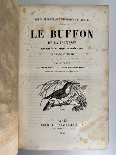 Blanchard, P. ; Chenu. # Le Buffon de la Jeunesse. Zoologie - Botanique - Minéralogie.
400...