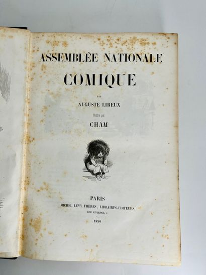 Lireux, Auguste. # Assemblée nationale comique.
Ill. par Cham. Paris, Michel Lévy...