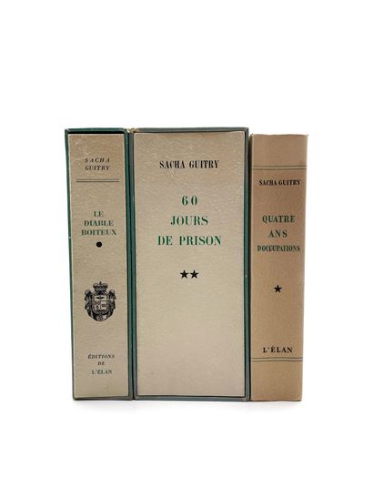 GUITRY Sacha Le diable boiteux. Editions de l'Elan Paris 1948. E.O. L'un des ex....