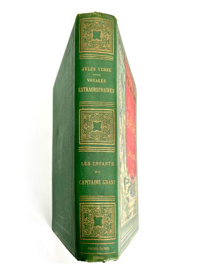 Jules Verne. Captain Grant's children. Journey around the world.
Ill. by Riou. Paris,...