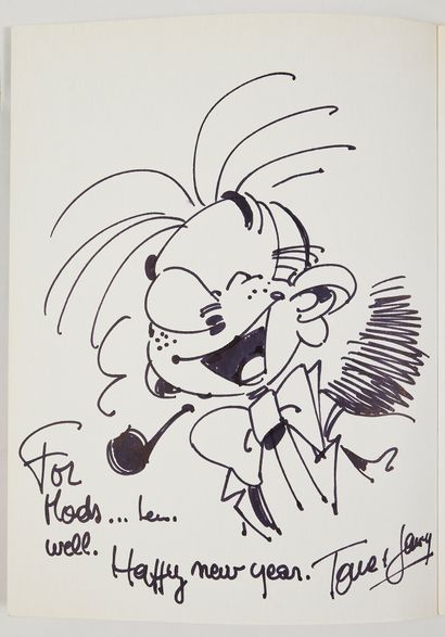 Franquin/Janry * 一套2个献礼：Viggo 5（丹麦语的Gaston）和Splint & Co 29（丹麦语的Spirou和Fantasio），有为丹麦插画家Mads...