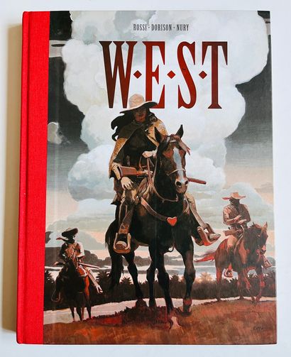 Rossi * Dedication : West 3+4. First edition with a dedication representing a rider....