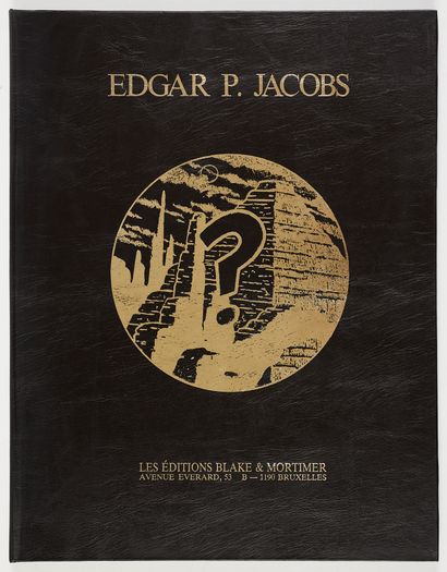 Edgar P. Jacobs * 1er portfolio paru en 1983 concernant ce maître de la Bd franco-belge....