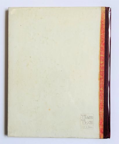 null 斯皮鲁1-4的冒险故事：原版棕色牛皮纸背面。旧封面的轻微痕迹 = 末页上有旧胶水的小痕迹，有些修饰。极好的相册，状态非常好。