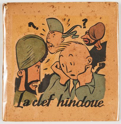 null Clef Hindoue : Jijé的神话专辑，1944年出版的小格式。书脊顶部有一个小缺口。状况良好