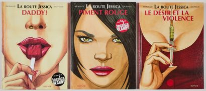 Renaud * Set of 3 dedications: The Jessica Road 1, 2, 3 embellished with beautiful...